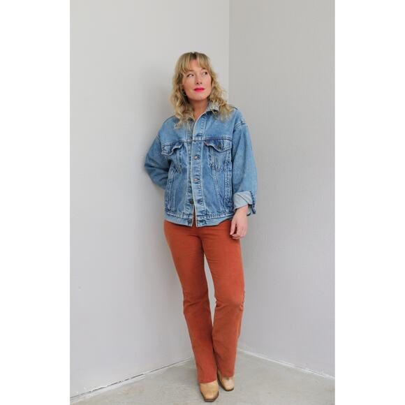 1980's Vintage Levi's 70507 Denim Jean Trucker Jacket ~Men's SM MD Women's MD LG - Picture 10 of 10